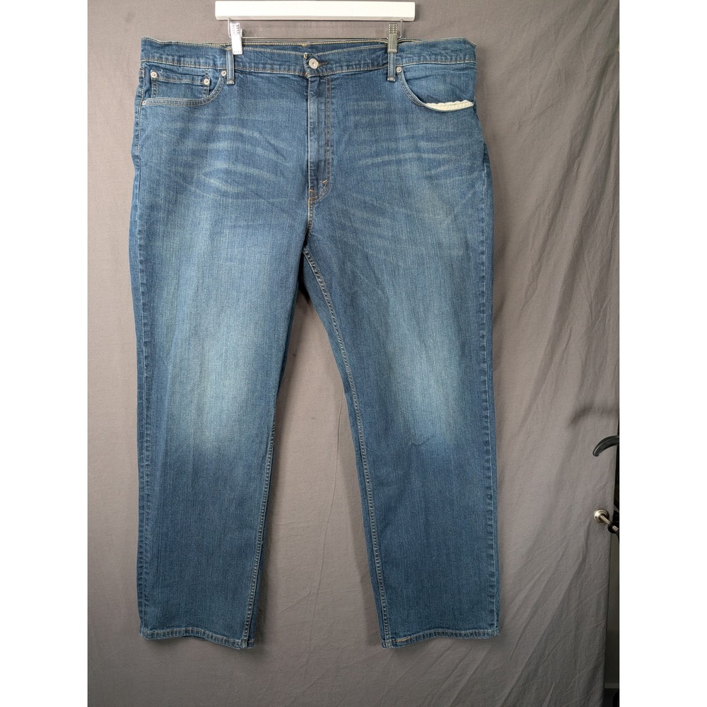 Levis 559 Mens Relaxed Straight Leg Jeans Blue Denim 48x34 Big & Tall 5974